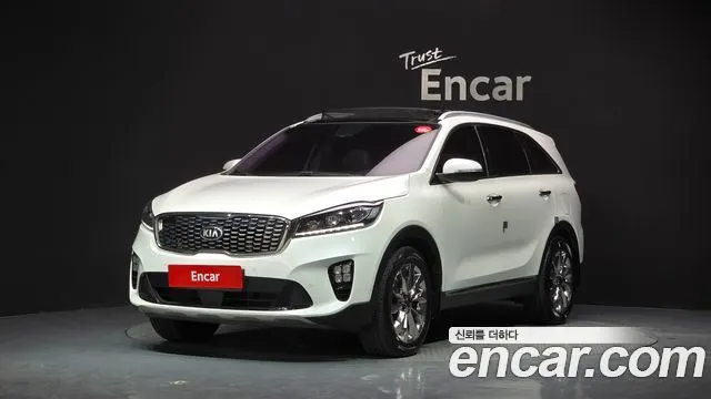 KIA SORENTO 2019 — 104 347 км, белый, Корея — под ключ — фото 1