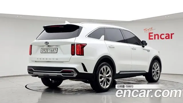 KIA SORENTO 2021 — 105 695 км, белый, Корея — под ключ — фото 2