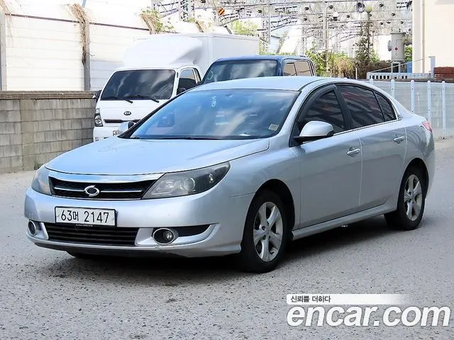 RENAULT KOREA SM5 2011 — 200 256 км, серебристый, Корея — под ключ — фото 2
