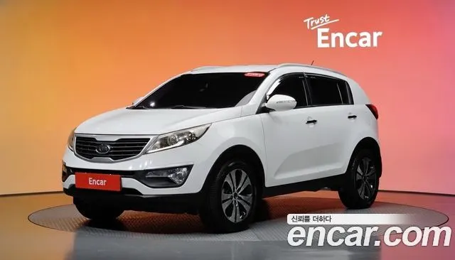 KIA SPORTAGE R 2012 — 161 846 км, белый, Корея — под ключ — фото 2