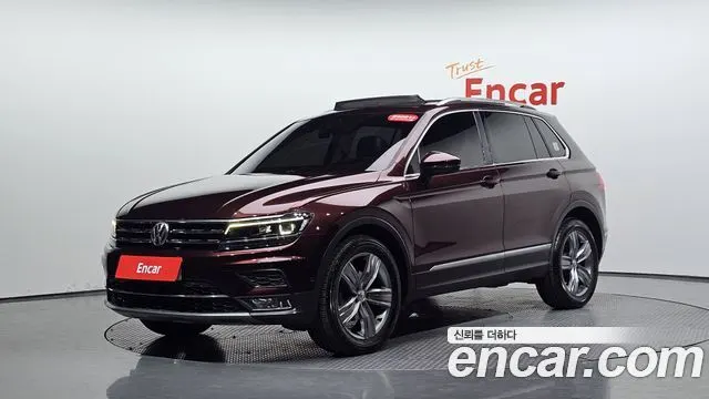 VOLKSWAGEN TIGUAN — из Кореи под ключ