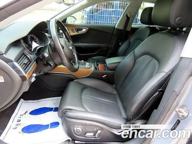 AUDI A7 2016 — 58 793 км, серебристо-серый, Корея — под ключ — фото 5