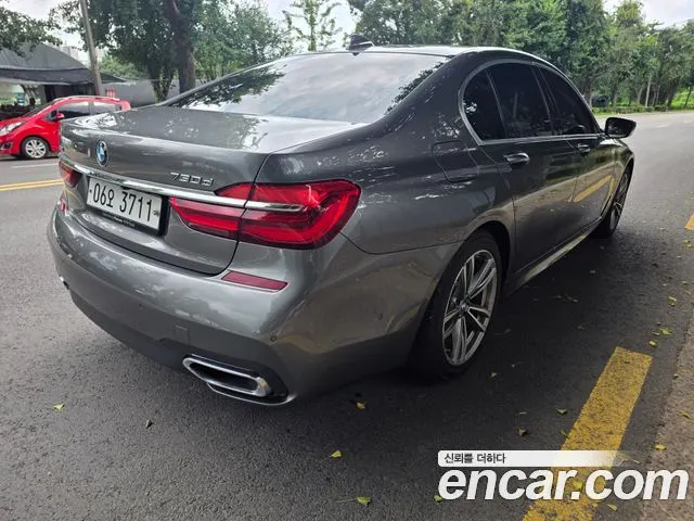 BMW 7 SERIES 2017 — 108 000 км, серебристо-серый, Корея — под ключ — фото 2