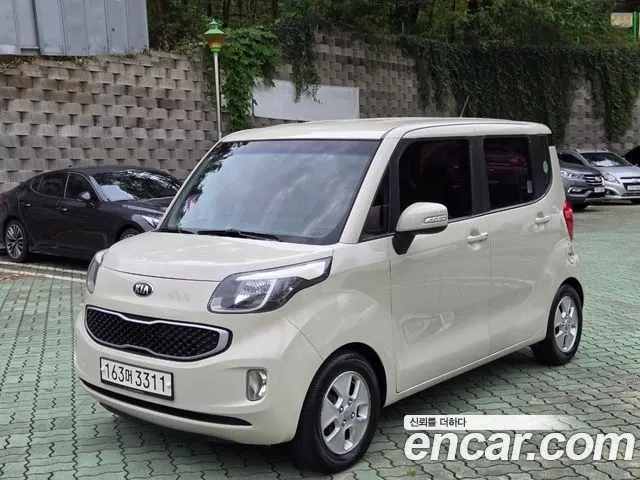 KIA RAY 2013 — 146 559 км, белый-перламутр, Корея — под ключ — фото 1