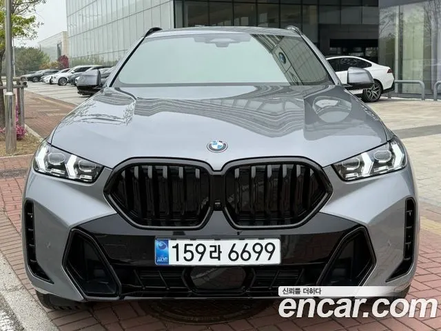 BMW X6 2026 — 4 075 км, серебристо-серый, Корея — под ключ — фото 3