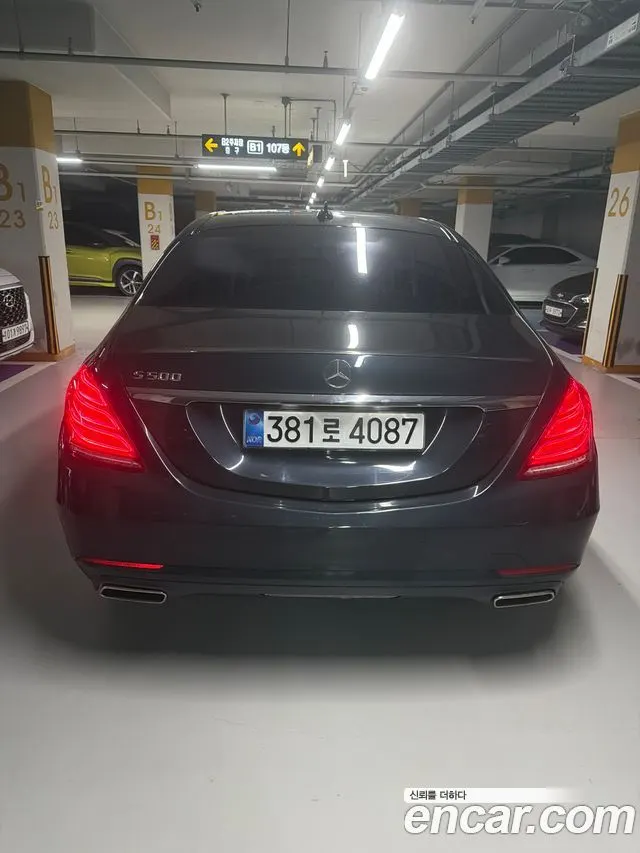 MERCEDES-BENZ S-CLASS W222 2014 — 57 500 км, синий, Корея — под ключ — фото 2