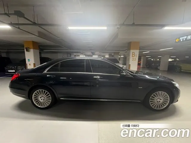 MERCEDES-BENZ S-CLASS W222 2014 — 57 500 км, синий, Корея — под ключ — фото 4