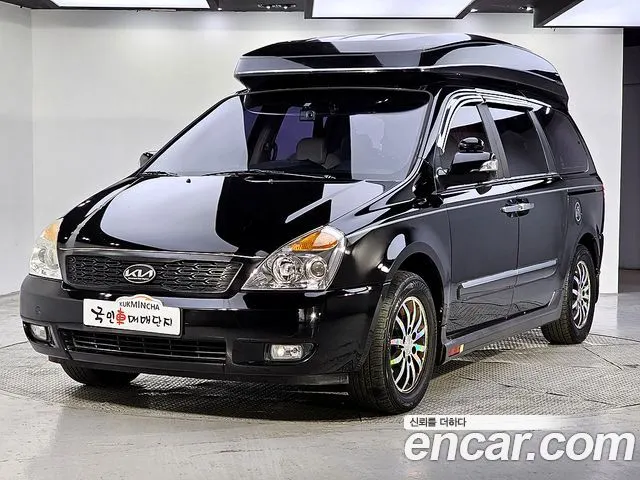 KIA CARNIVAL R 2013 — 195 547 км, чёрный, Корея — под ключ — фото 1
