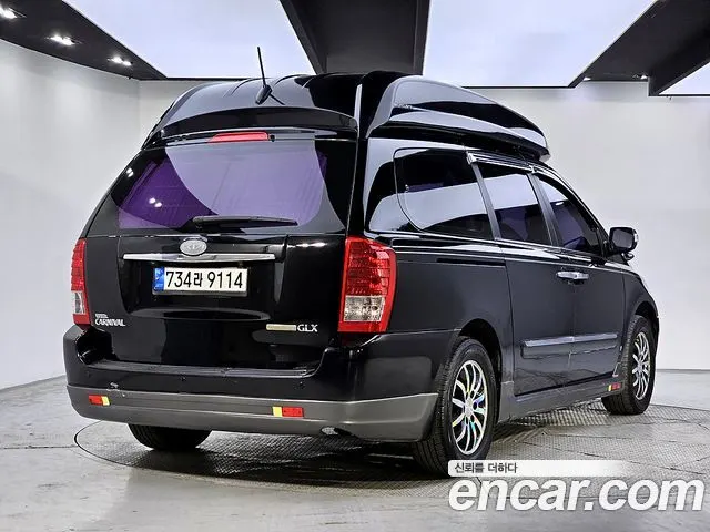 KIA CARNIVAL R 2013 — 195 547 км, чёрный, Корея — под ключ — фото 4
