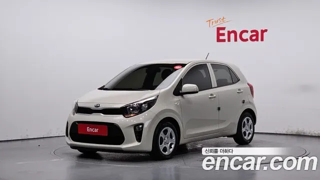 KIA MORNING 2020 — 27 093 км, белый-перламутр, Корея — под ключ — фото 1