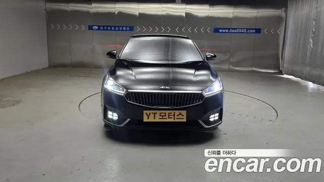 KIA K7 2016 — 130 917 км, чёрный, Корея — под ключ — фото 2