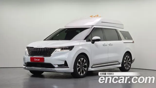 KIA CARNIVAL 2022 — 165 660 км, белый, Корея — под ключ — фото 1