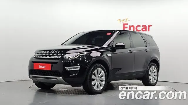 LAND ROVER DISCOVERY SPORT 2016 — 145 722 км, чёрный, Корея — под ключ — фото 1