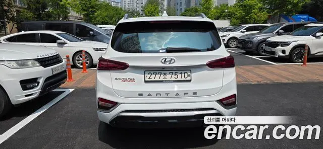 HYUNDAI SANTA FE 2020 — 64 375 км, белый-перламутр, Корея — под ключ — фото 4
