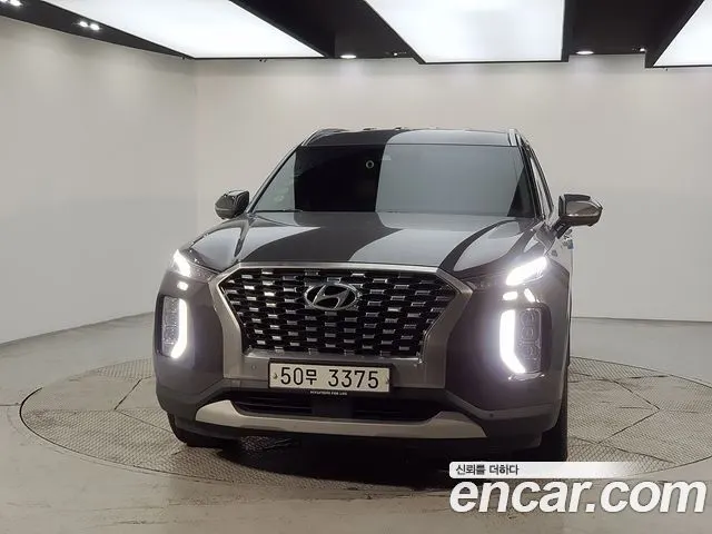 HYUNDAI PALISADE 2019 — 60 895 км, коричневый, Корея — под ключ — фото 2