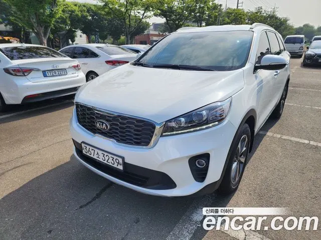KIA SORENTO 2020 — 92 000 км, белый, Корея — под ключ — фото 1