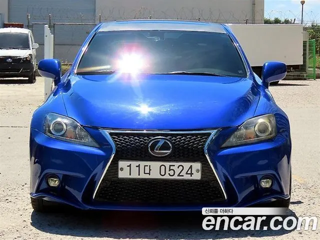 LEXUS IS F 2012 — 97 968 км, синий, Корея — под ключ — фото 11