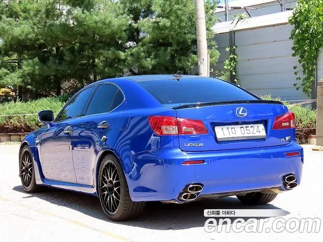 LEXUS IS F 2012 — 97 968 км, синий, Корея — под ключ — фото 3