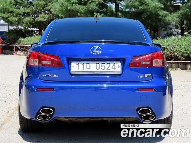 LEXUS IS F 2012 — 97 968 км, синий, Корея — под ключ — фото 4