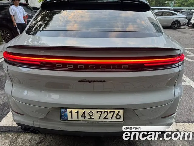 PORSCHE CAYENNE 2024 — 55 755 км, серебристо-серый, Корея — под ключ — фото 3