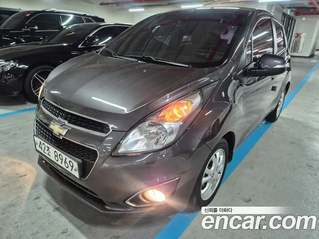CHEVROLET SPARK 2015 — 151 585 км, серый, Корея — под ключ — фото 1