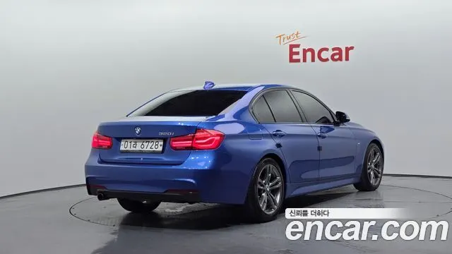 BMW 3 SERIES 2018 — 120 161 км, синий, Корея — под ключ — фото 2