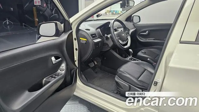 KIA MORNING 2016 — 74 105 км, белый-перламутр, Корея — под ключ — фото 10