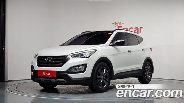 HYUNDAI SANTA FE 2014 — 125 128 км, белый, Корея — под ключ — фото 12