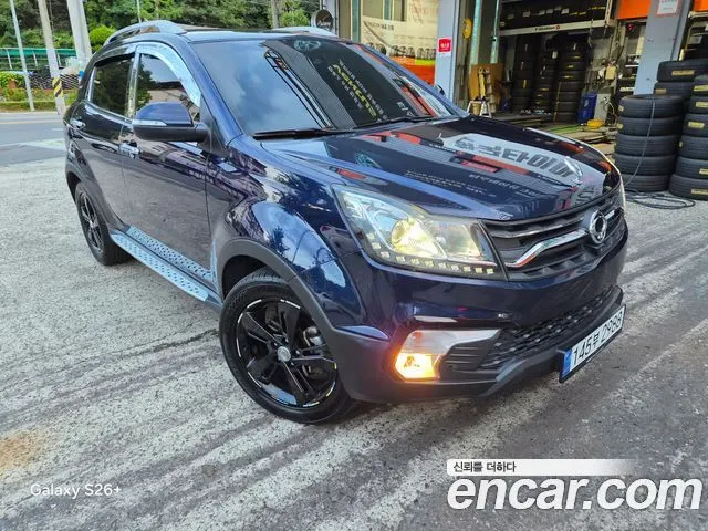 KGM STYLE KORANDO C 2019 — 168 400 км, синий, Корея — под ключ — фото 12