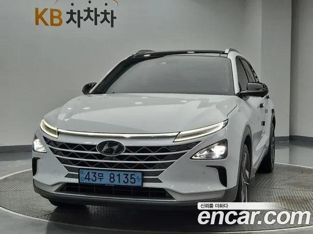 HYUNDAI NEXO 2022 — 126 387 км, белый, Корея — под ключ — фото 1