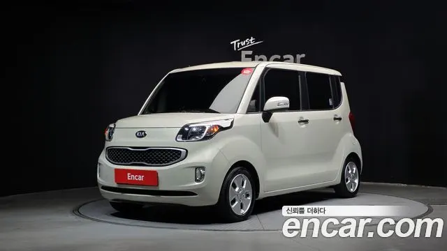 KIA RAY 2016 — 31 677 км, белый-перламутр, Корея — под ключ — фото 1