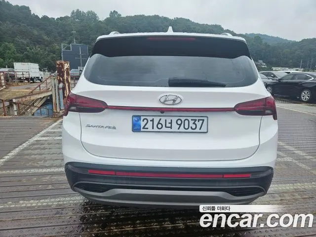 HYUNDAI SANTA FE 2022 — 102 310 км, белый, Корея — под ключ — фото 4