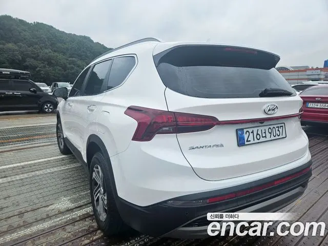 HYUNDAI SANTA FE 2022 — 102 310 км, белый, Корея — под ключ — фото 6