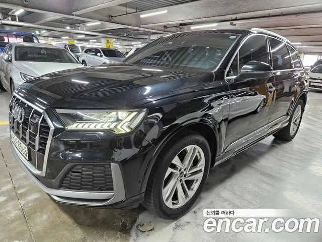 AUDI Q7 2022 — 98 724 км, чёрный, Корея — под ключ — фото 12