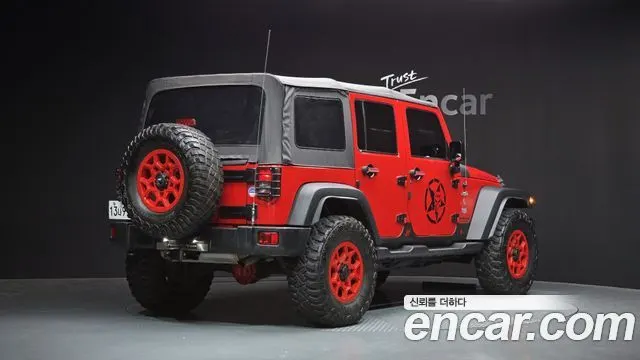 JEEP WRANGLER 2014 — 178 643 км, красный, Корея — под ключ — фото 2