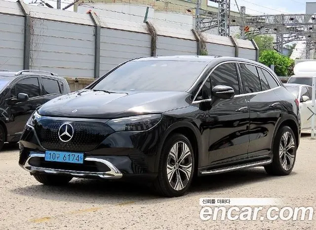 MERCEDES-BENZ EQE SUV X294 2023 — 62 529 км, чёрный, Корея — под ключ — фото 2