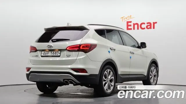 HYUNDAI SANTA FE 2013 — 154 099 км, белый-перламутр, Корея — под ключ — фото 2