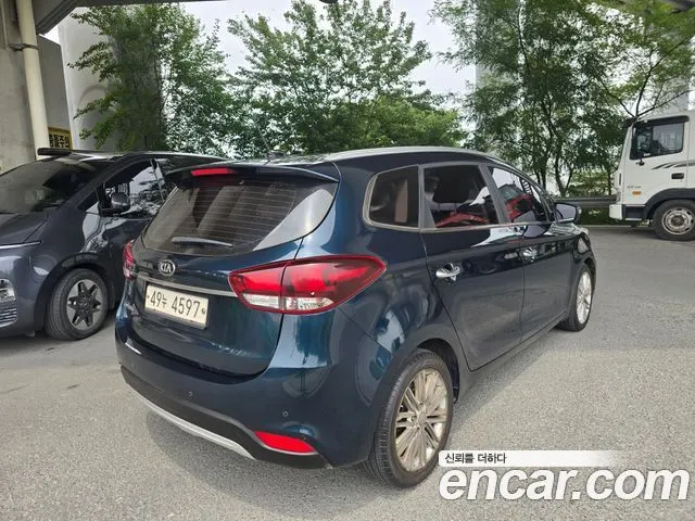 KIA CARENS 2017 — 122 626 км, синий, Корея — под ключ — фото 5