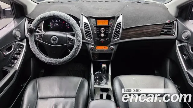 KGM KORANDO C 2014 — 137 295 км, белый-перламутр, Корея — под ключ — фото 7