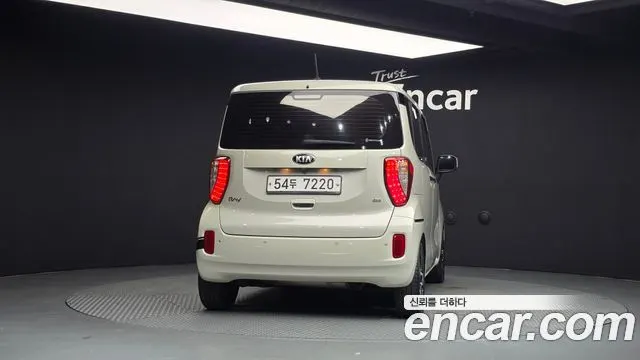 KIA RAY 2016 — 122 444 км, белый-перламутр, Корея — под ключ — фото 4
