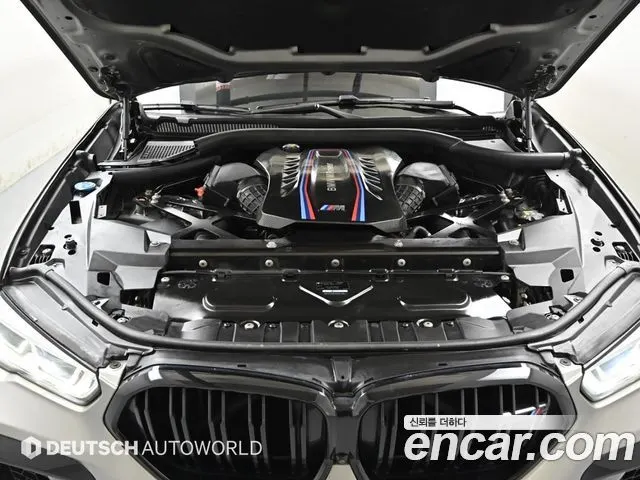 BMW X6M 2021 — 107 640 км, серебристо-серый, Корея — под ключ — фото 6