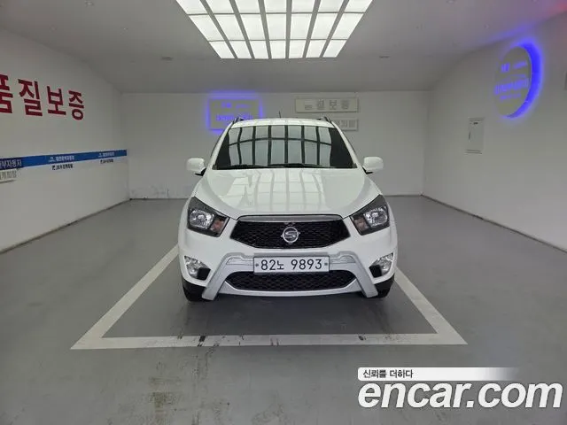 KGM KORANDO SPORTS 2016 — 137 630 км, белый, Корея — под ключ — фото 1