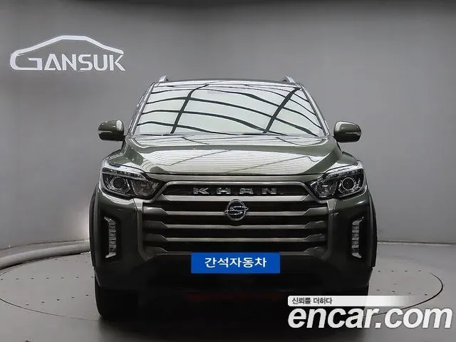 KGM REXTON SPORTS KHAN 2021 — 93 701 км, тёмно-зелёный, Корея — под ключ — фото 3