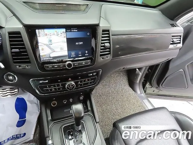 KGM REXTON SPORTS KHAN 2021 — 93 701 км, тёмно-зелёный, Корея — под ключ — фото 9