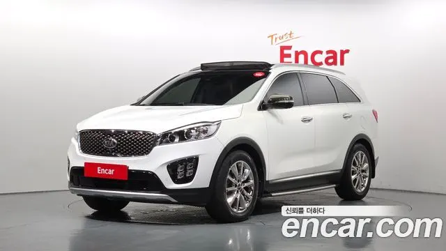 KIA SORENTO 2015 — 97 708 км, белый, Корея — под ключ — фото 1