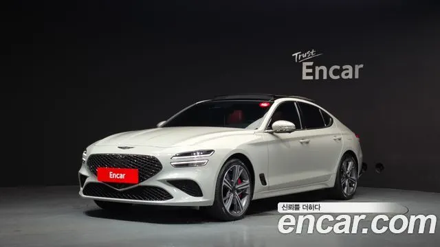 GENESIS G70 2024 — 35 739 км, серебристо-серый, Корея — под ключ — фото 1