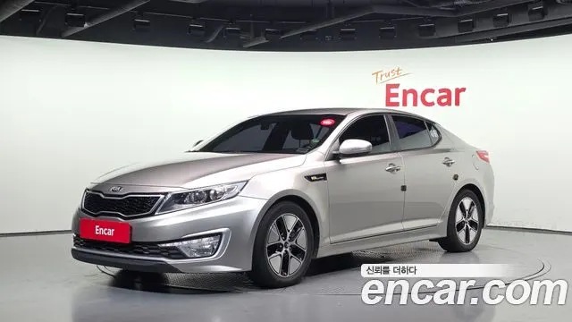 KIA K5 HYBRID 2013 — 237 004 км, серебристо-серый, Корея — под ключ — фото 1