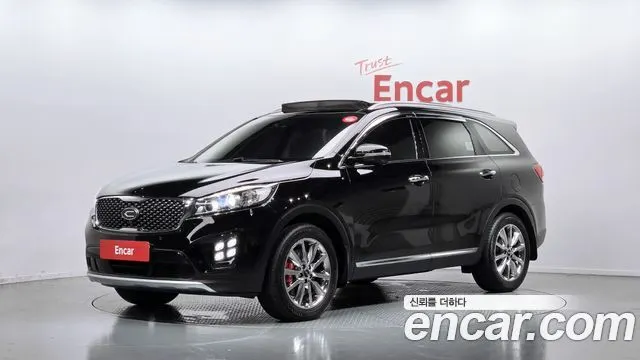 KIA SORENTO 2016 — 170 903 км, чёрный, Корея — под ключ — фото 1