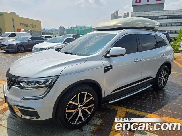 RENAULT KOREA QM6 2021 — 40 777 км, белый-перламутр, Корея — под ключ — фото 3