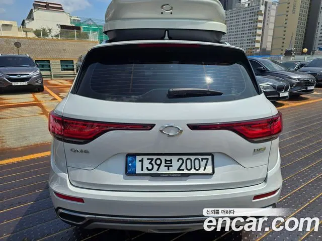 RENAULT KOREA QM6 2021 — 40 777 км, белый-перламутр, Корея — под ключ — фото 5